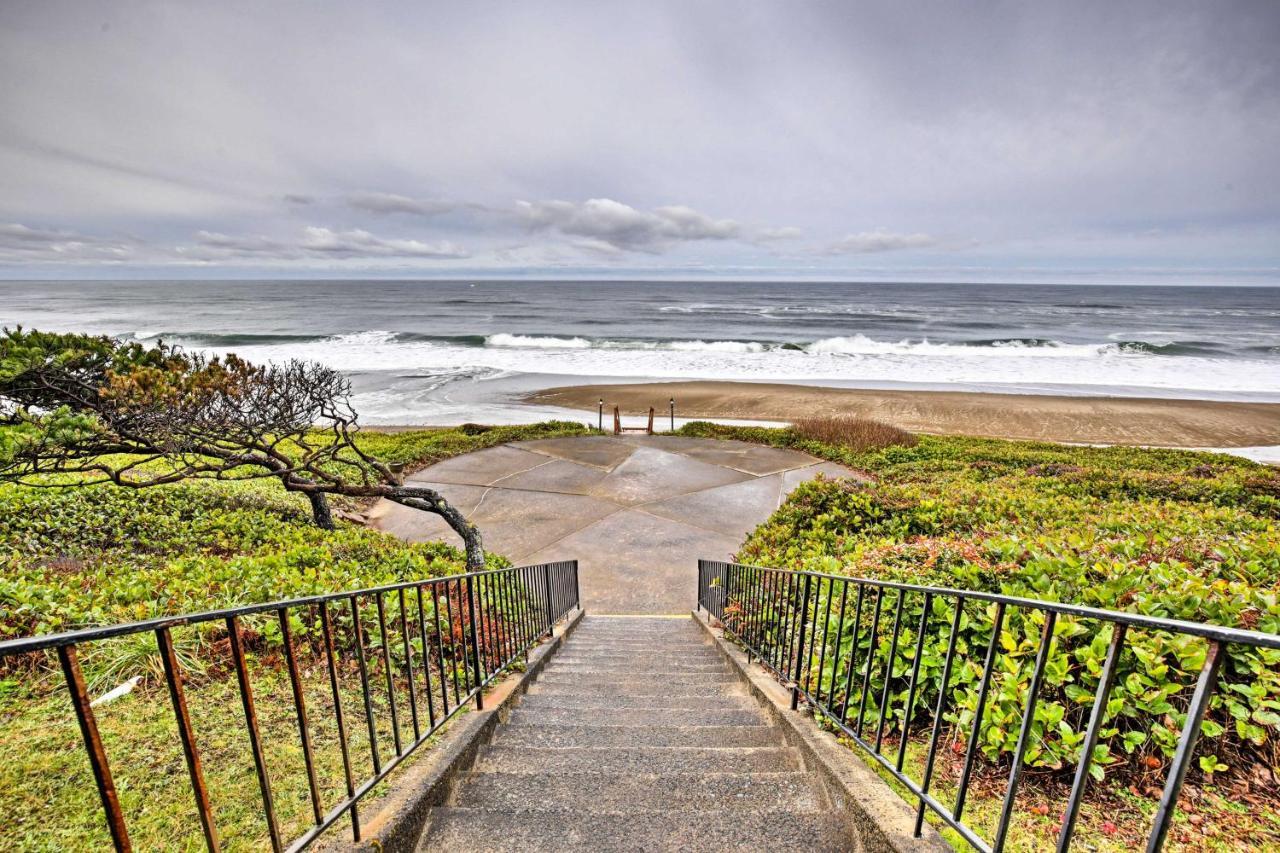 Lincoln City Oceanfront Condo, Near Lincoln Beach! Exteriér fotografie